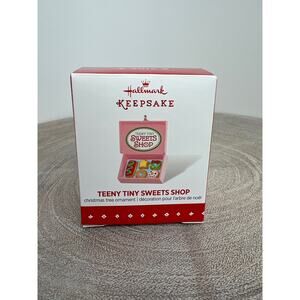 Hallmark Keepsake Ornament Teeny Tiny Sweets Shop 2005 Miniature